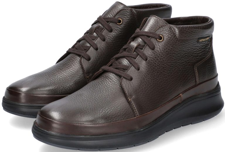 Mephisto JEFFREY heren enkellaars donkerbruin leer